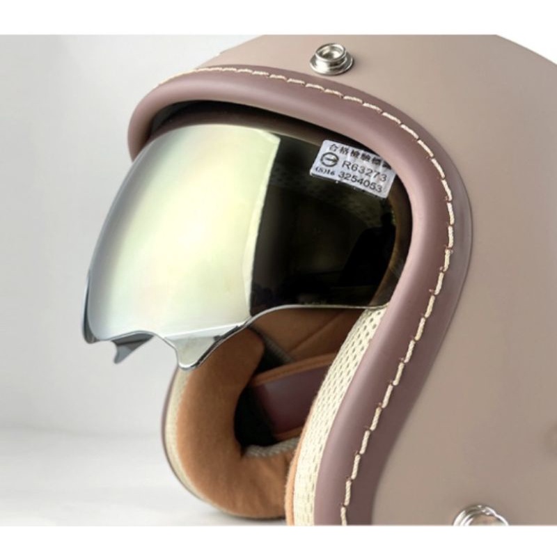💖九折+鏡片❤️‍🔥涼感 內襯 ninja 華泰 K 806 A 內墨鏡 雙層鏡 復古帽 半罩 四分之三罩 安全帽