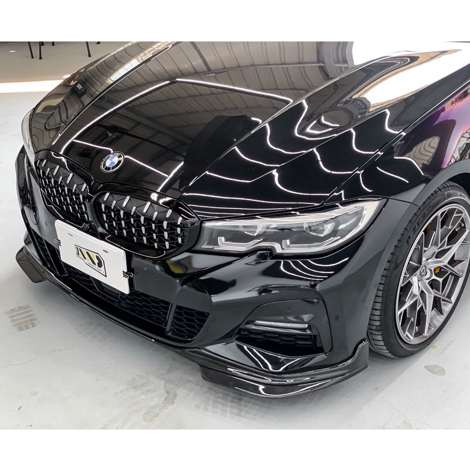 宗蒼車身設計 -  BMW G20 G21 碳纖維 前下巴 定風翼 Carbon M Performance 款 下巴