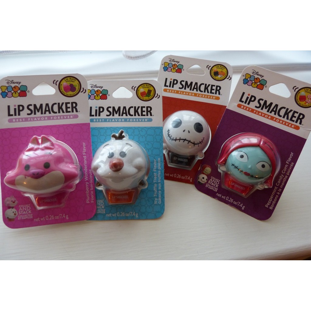 Lip Smacker [ 迪士尼系列3D立體護唇膏 ] Tsum Tsum 三款可選 全新品