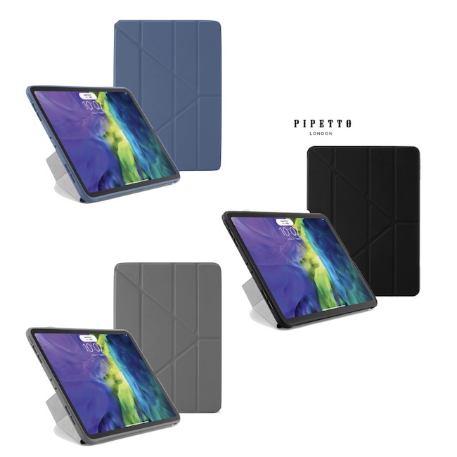 PIPETTO Origami iPad Pro 11吋(第2代) TPU多角度多功能保護套