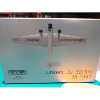 RIMOWA Junkers JU52 1:160 絕版飛機模型