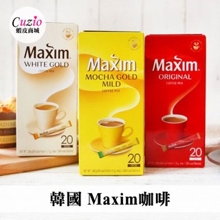 韓國 Maxim咖啡 咖啡 速溶咖啡 白金 摩卡 條裝咖啡 沖泡飲品