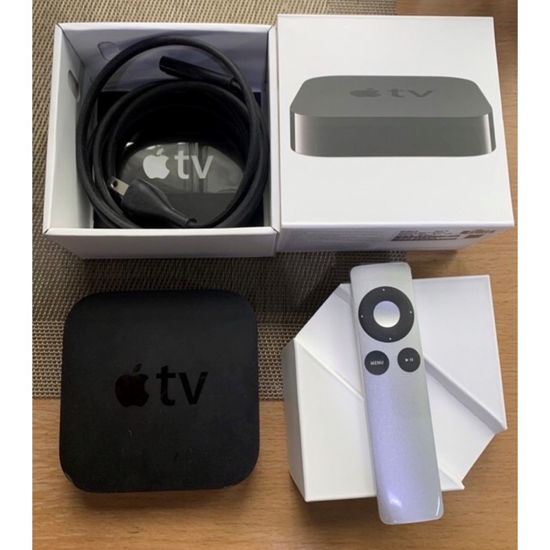 Apple TV 3 a1469 (盒裝完整、遙控器膠膜沒撕)