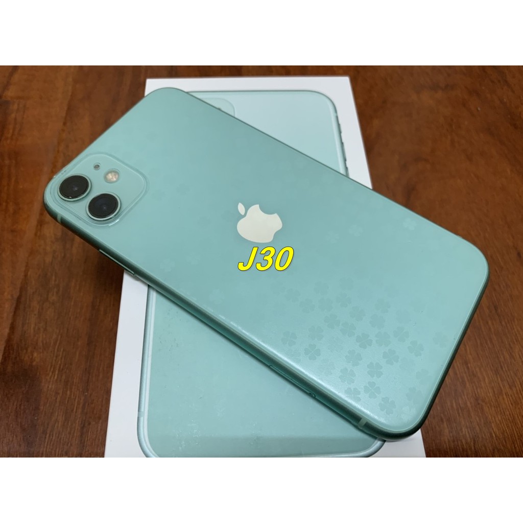 【J30 】近全新 背蓋包膜 蘋果 apple iphone 11 128g 128GB i11 綠色 iphone11