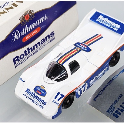 [全新稀有絕版老品] 1/66 Tomica Porsche 956 Rothmans #17