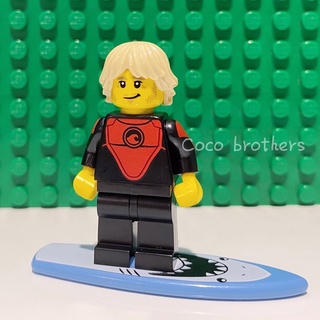 LEGO 樂高 71018 17季 人偶包 1號 衝浪少男 人偶