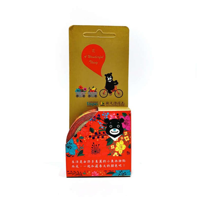 賠售限量品 熊讚杜鵑花紙膠帶 臺北市觀光局 數量有限售完為止 蝦皮購物