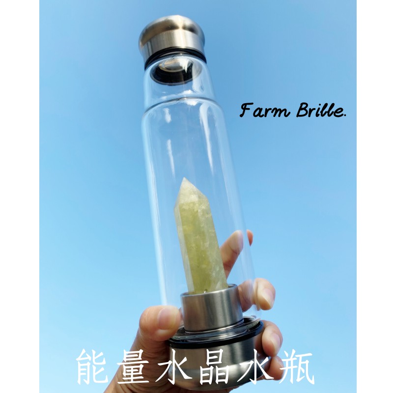 水晶能量水瓶 水晶能量水壺 能量水晶水瓶 天然水晶玻璃瓶 天然水晶瓶 水晶能量杯 晶柱能量壺 天然水晶
