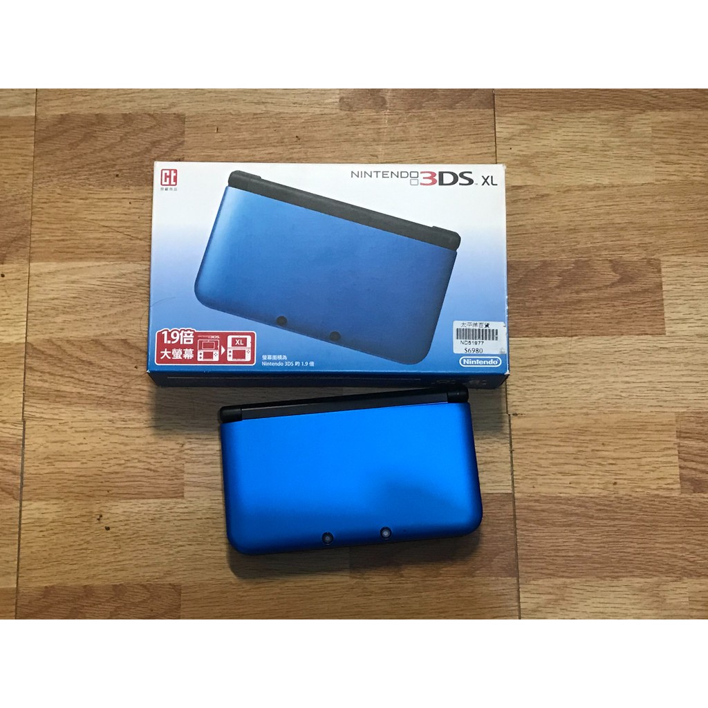 [遊戲機] 3DS XL台規機  藍色 二手良品 無改機 觸控筆遺失 n3ds switch 任天堂 3ds