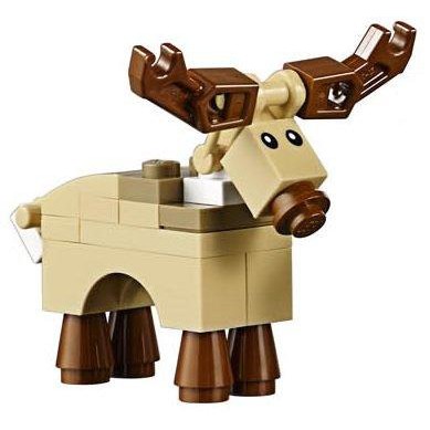公主樂糕殿 LEGO 10245 麋鹿 動物 聖誕節 米色 紅棕色  單售 *34-06