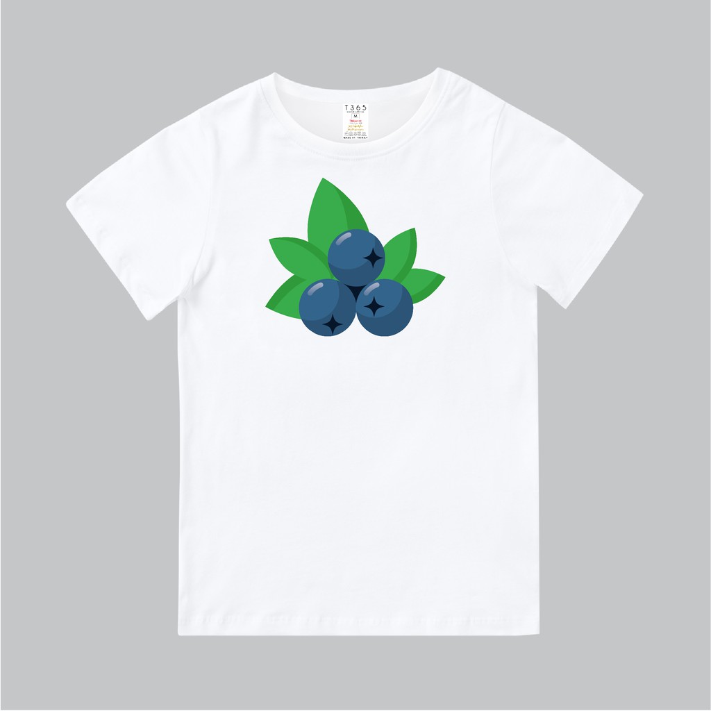 T365 MIT 親子裝 T恤 童裝 情侶裝 T-shirt 短T 水果 FRUIT 藍莓 blueberry