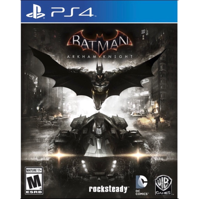 ［Mr. Hank］PS4 遊戲 蝙蝠俠：阿卡漢騎士 英文版，二手品 #PS4 #PS4遊戲 #PS4主機 #PS4配件