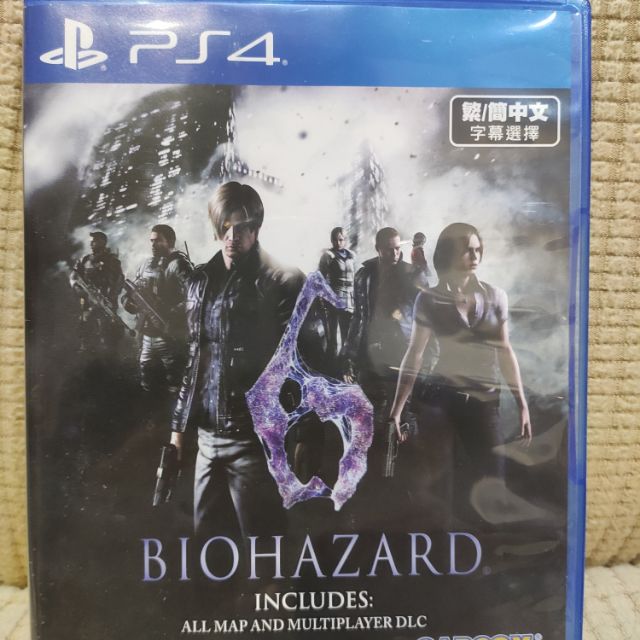 PS4 遊戲 惡靈古堡6