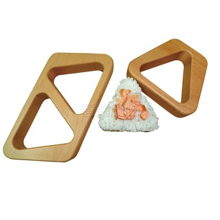 【蓋瑞廚物】【原木專業壽司模】【德國PEFC認證出口木材】三角飯糰 壽司模具 自製御飯糰 飯糰模型器 三角飯糰模型器