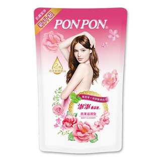 PON PON 澎澎香浴乳 (亮澤滋潤型) 補充包 700g 沐浴乳