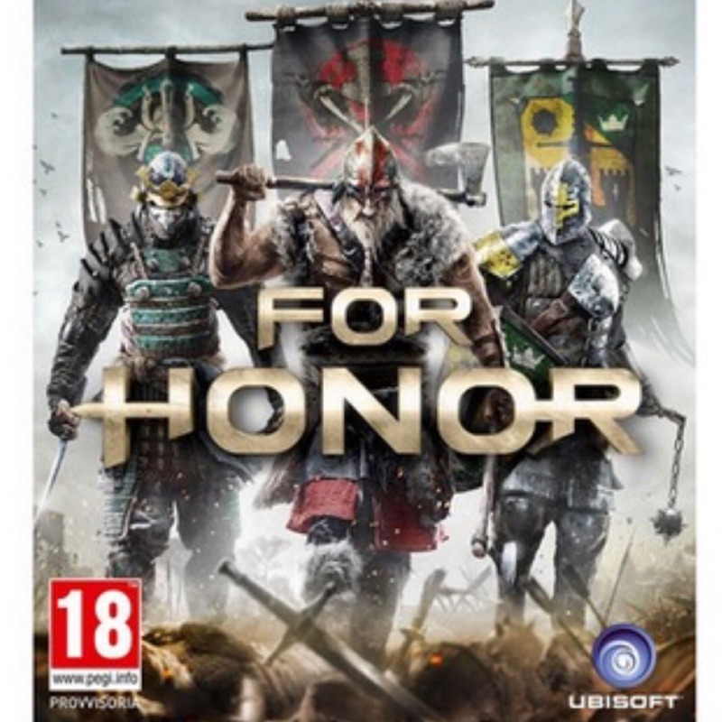 Playstation PS4-二手實體遊戲片-For Honor -榮耀戰魂