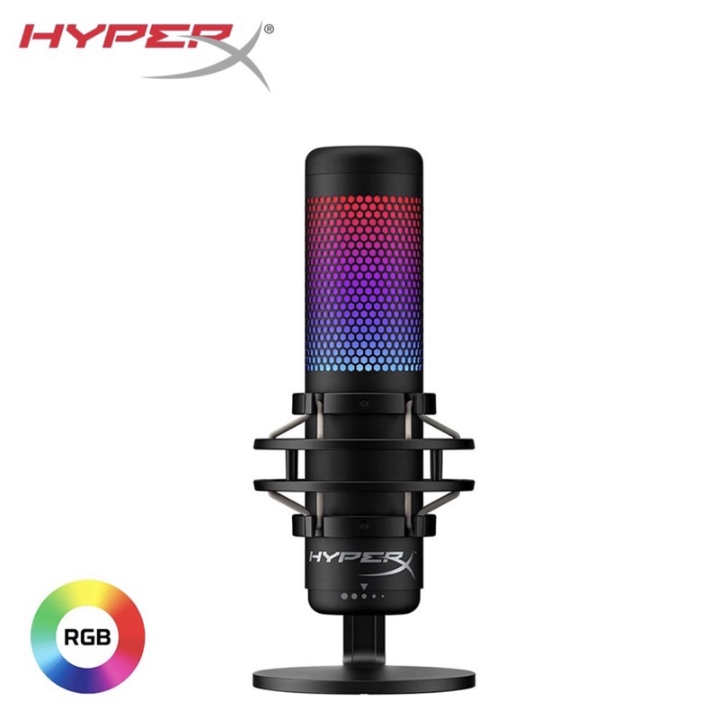 全新 HyperX QuadCast S - USB 麥克風 RGB 燈效 全網最低價