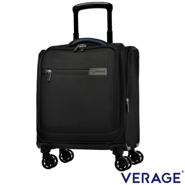 Verage ~維麗杰 14.5吋二代輕量升級版 經典系列電腦行李箱 拉桿箱 (黑)可掛在行李箱上 可放座位下