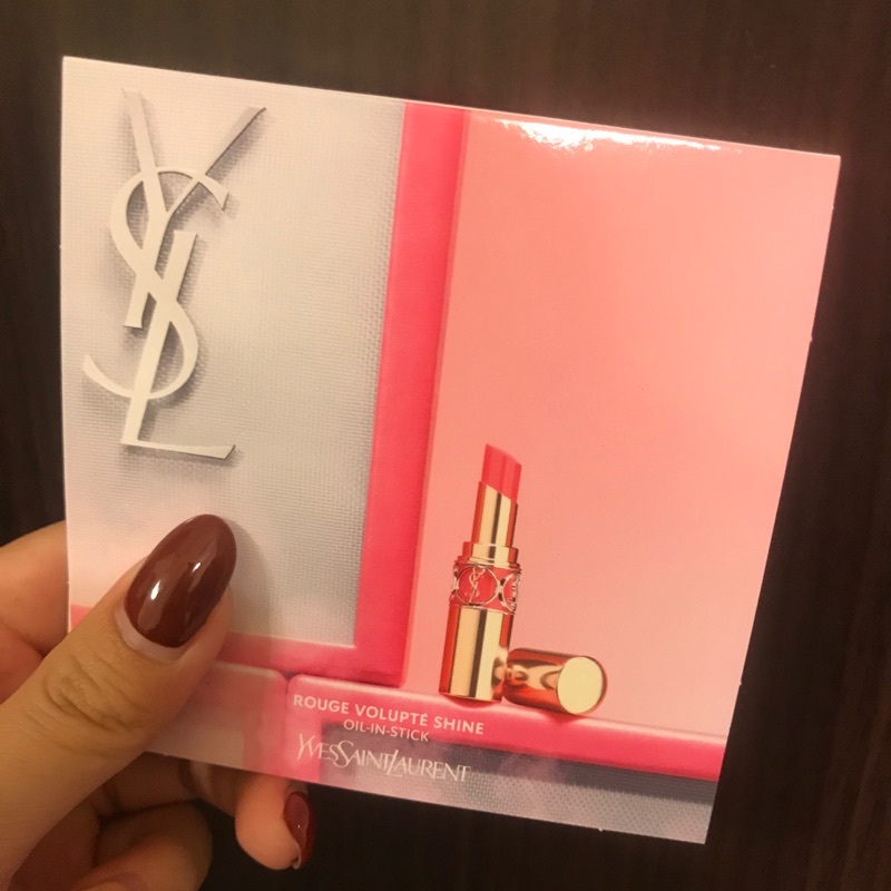 YSL 聖羅蘭 情挑誘光水唇膏 三色迷你唇卡 N°12、N°45、N°49