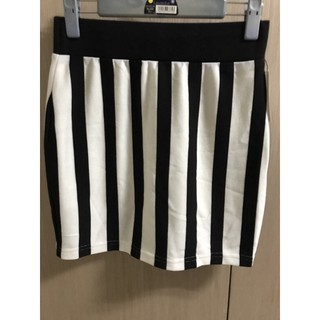 日本 東京帶回E hyphen條紋針織短裙yabbi