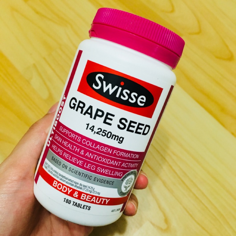 Swisse Grape Seed 14,250mg  葡萄籽錠