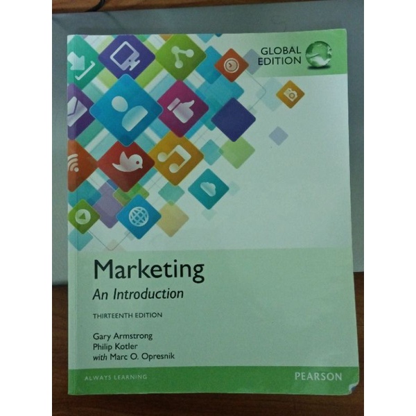 Marketing an introduction 13 edition