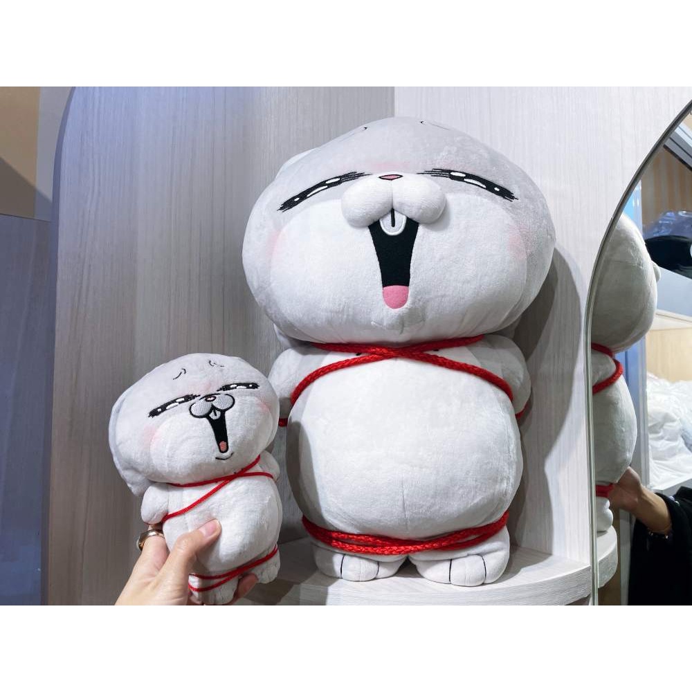 好想兔特展台南展覽代購母湯趴姿桌子抱枕娃娃 蝦皮購物