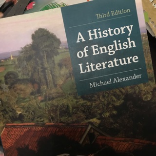 英國文學課本 A History of English Literature