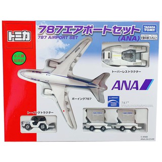 TOMICA 全日空ANA波音787飛機 地勤組 _39569 日本TOMY多美小汽車 永和小人國玩具店