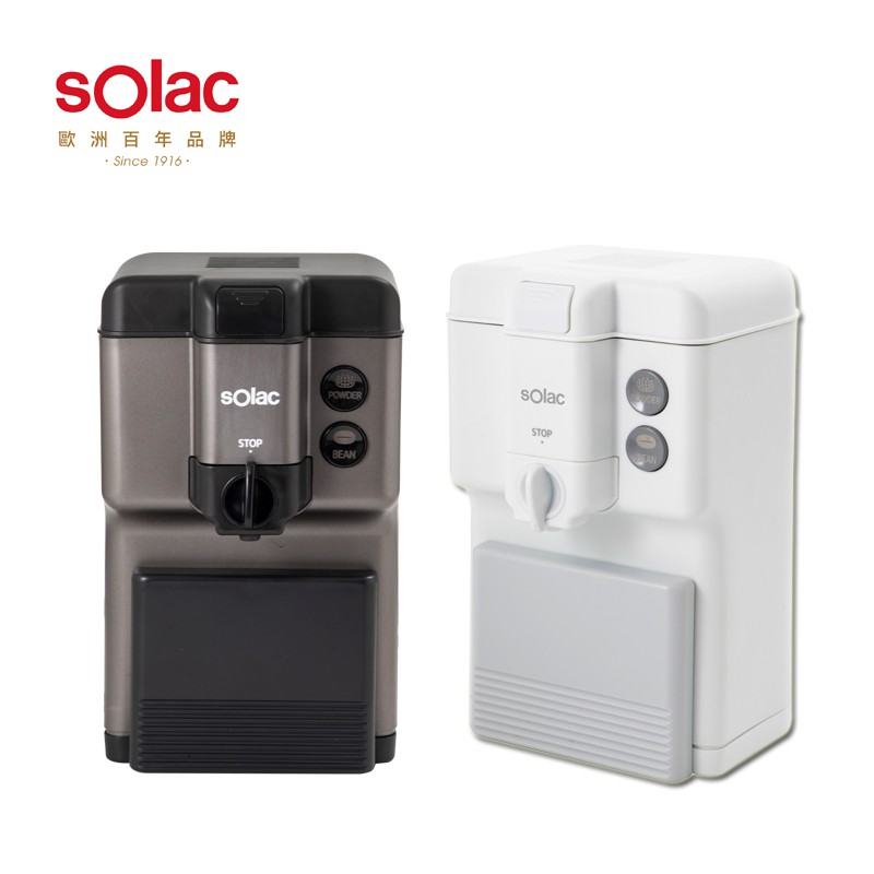 【Solac】自動研磨咖啡機/咖啡豆粉兩用機/美式咖啡機/自動磨豆 SCM-C58
