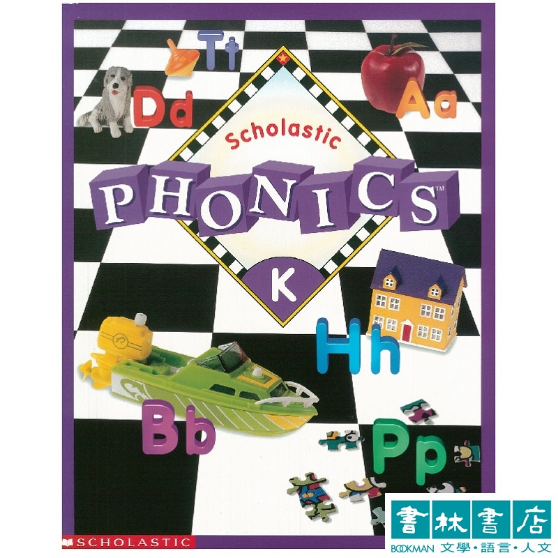 Scholastic Phonics: Level K Workbook &amp; CD 暢銷全球兒童英文自然發音教材權威