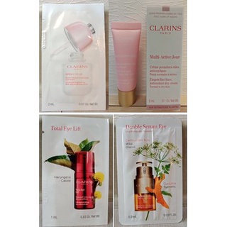 CLARINS 克蘭詩 氧氣亮白淡斑精華 全效緊緻眼霜 黃金亮眼萃 漾採肌活美肌霜 賽車眼霜 緊緻 眼霜 精華液 現貨