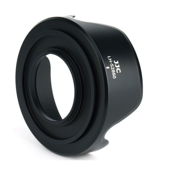 全新JJC索尼FE 28-60mm鏡頭遮光罩A7C A7S3 A7R3 A7M3微單相機16-50mm（SEL2860）