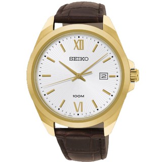 SEIKO SK037 精工表 6N42-00H0J(SUR284P1) 經典簡約紳士男腕錶/白 42mm