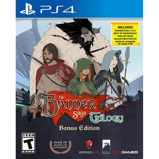 (現貨全新) PS4 旗幟的傳說 三部曲 英文美版 The Banner Saga Trilogy