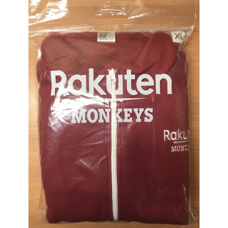 Rakuten Monkeys一致團結日外套XL 刷毛外套 樂天桃猿