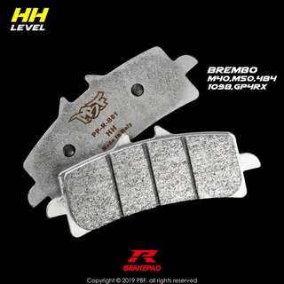 [J.M傑米車藝]PBF 暴力虎 來令片 R版 B01 Brembo M40、M50、1098、484、GP4RX 卡鉗