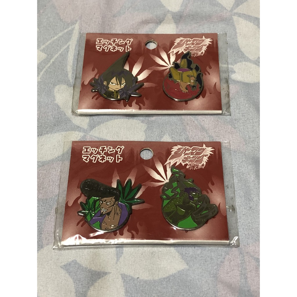 通靈王通靈童子日版金屬徽章別針胸針道蓮馬孫木刀之龍蜥蜴郎 蝦皮購物