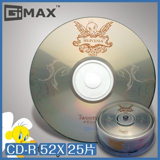 TWEENTY 崔弟系列 CD-R 52X 700MB 80Min 25片 天使銀 光碟 CD