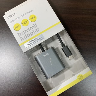 !!! 庫存出清!!! Opro9 USB-C轉VGA轉接器