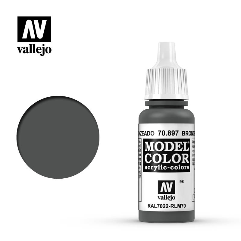 【龍門】Vallejo Model Color 青銅綠色 70897 (98)