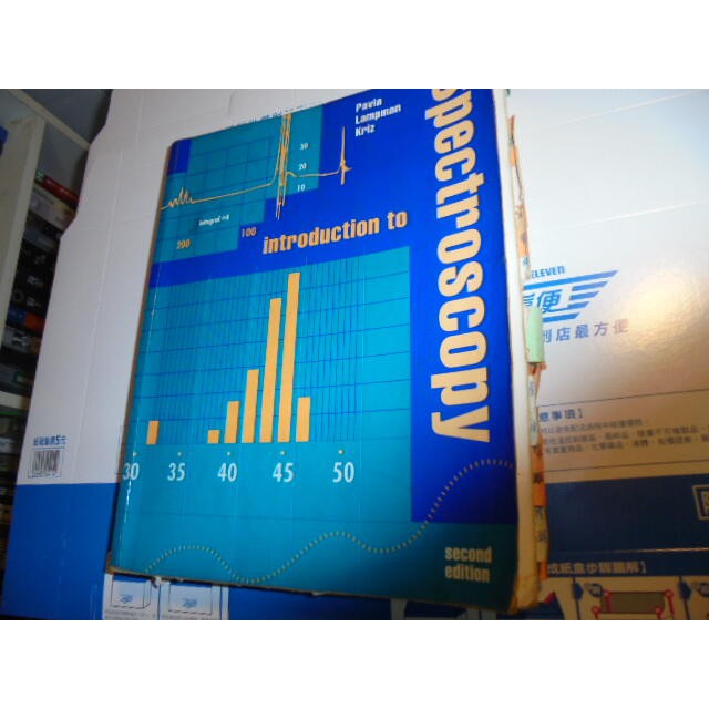 老殘二手書 Spectroscopy second edition 0030152488 泛黃