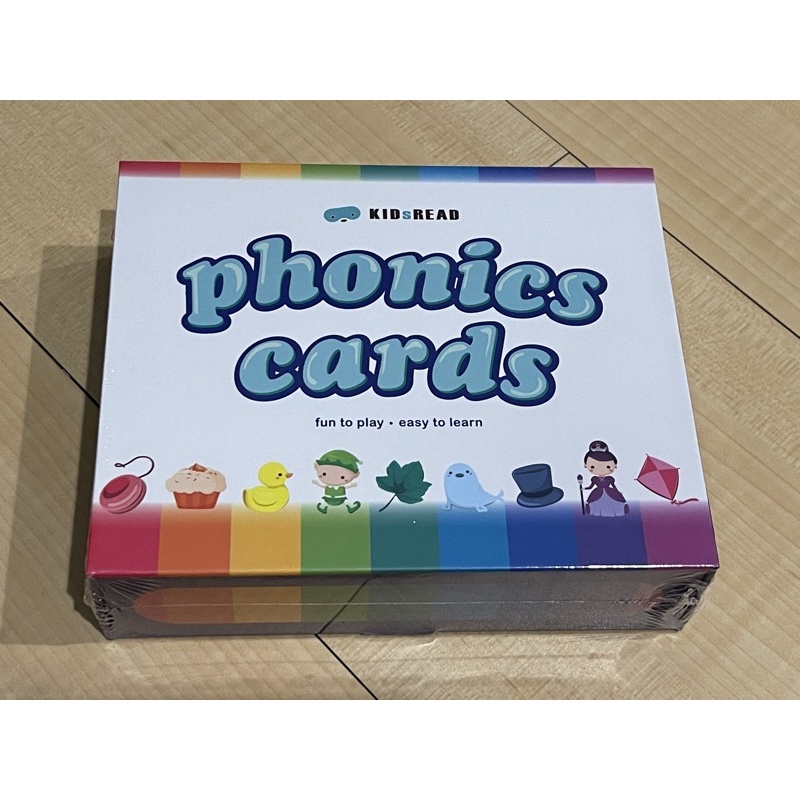 kidsread  自然發音遊戲字卡 Phonics Cards