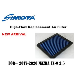 for~ 2013- MAZDA6 2.2 / 2017- CX-9 2.5 SIMOTA 高流量空氣濾心 改良型空濾