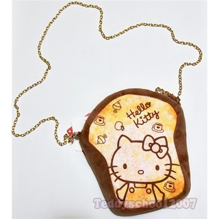♥♥☆╮泰迪學園╭☆♥♥ 正版SANRIO Hello Kitty【吐司斜背包】