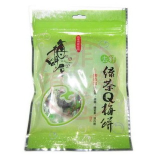 梅問屋-去籽日式綠茶Q梅餅 50g/袋