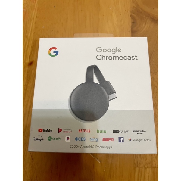 二手/ Google Chromecast 3 V3 3代 媒體串流播放器