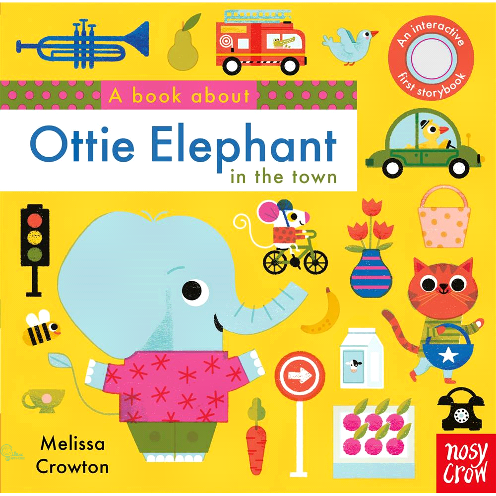 A Book About Ottie Elephant In The Town 硬頁學習書（外文書）