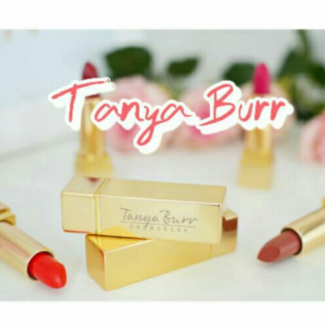 Tanya Burr Lipstick 金色方管唇膏 英國youtuber新興彩妝師自創品牌 3色