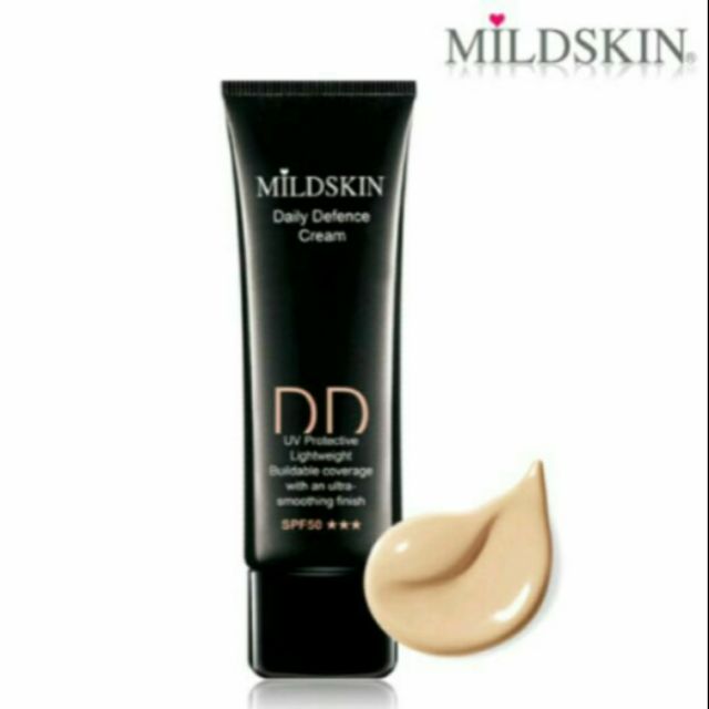 MILDSKIN 水燦瓷光柔焦DD霜，零死後牙刷型粉底刷(現貨~)